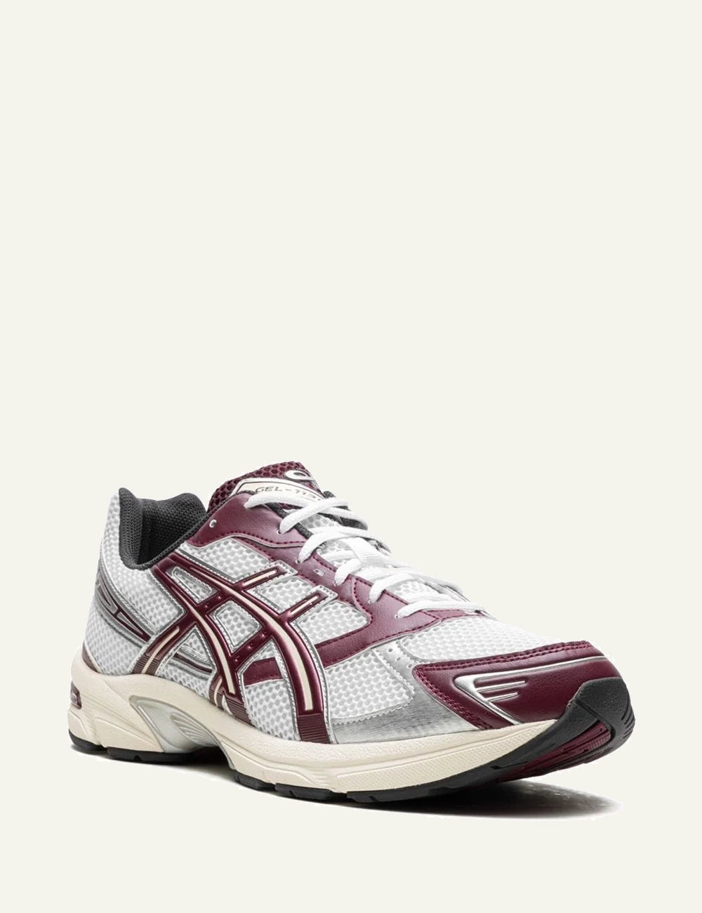 ASICS GEL-1130 front angle running sneaker Y2K design