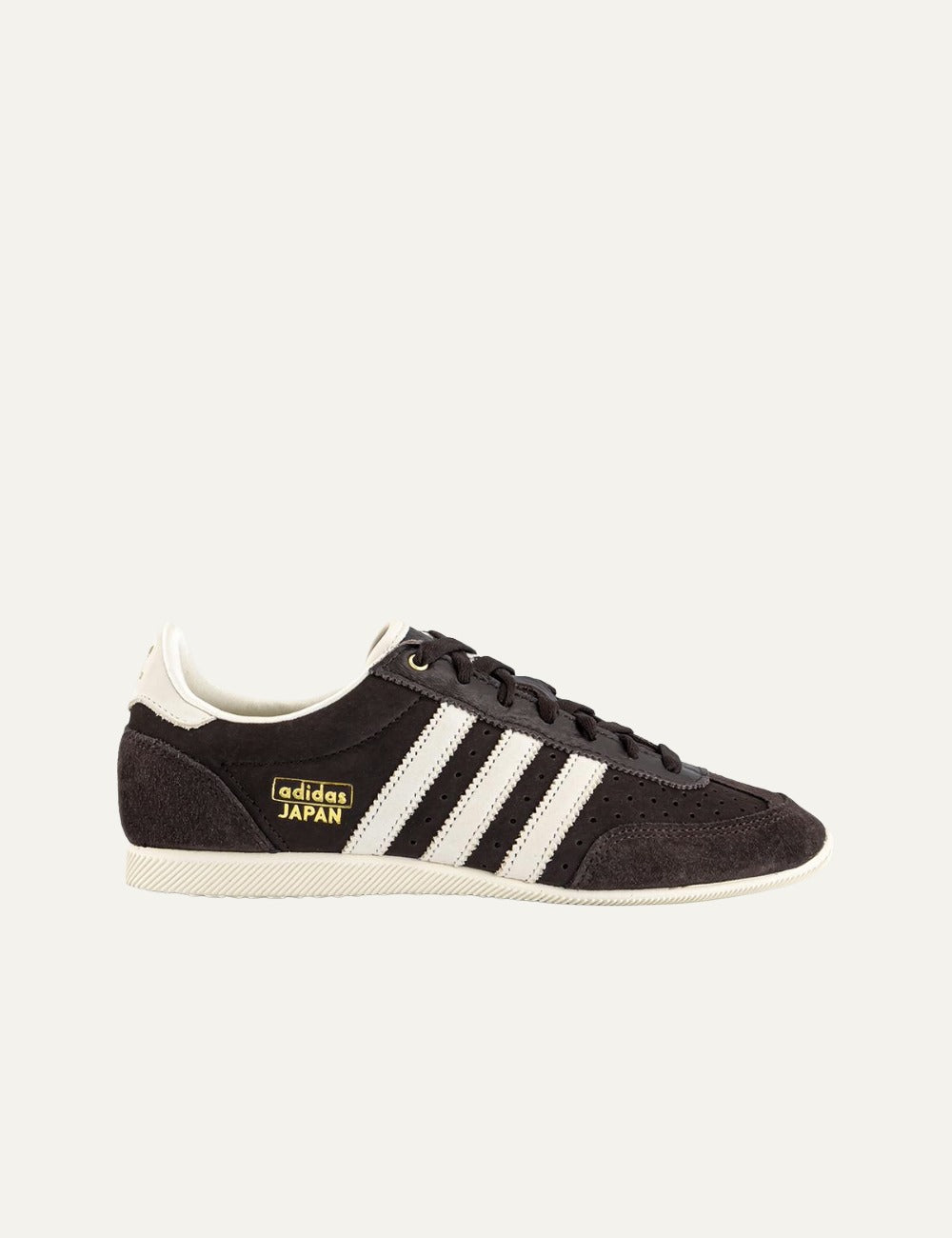 gynaikeia papoytsia Adidas Japan Sneakers Brown Side view