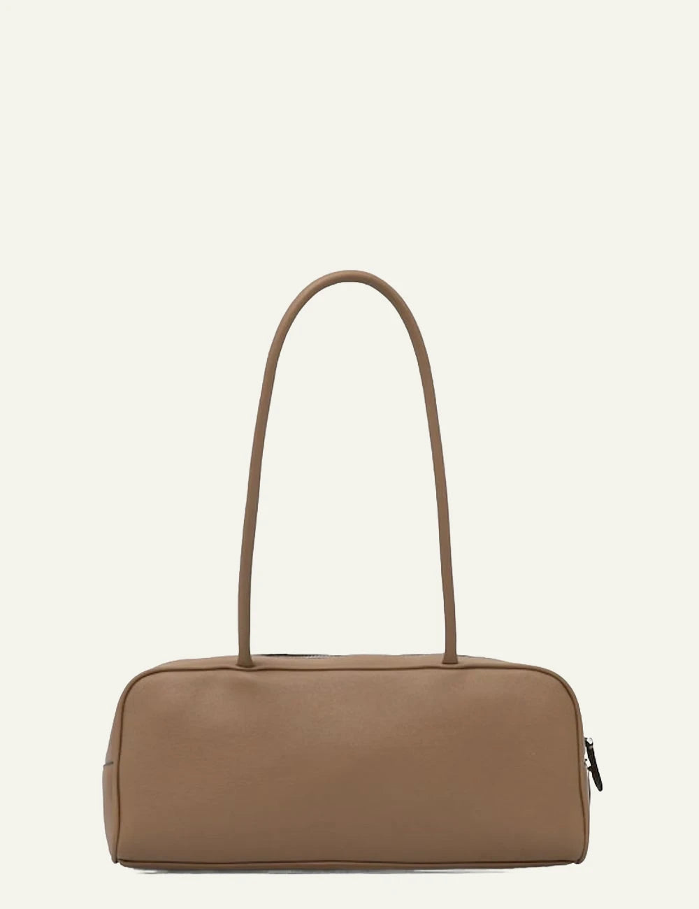 Karl Lagerfeld brown shoulder bag πίσω όψη με καθαρές γραμμές