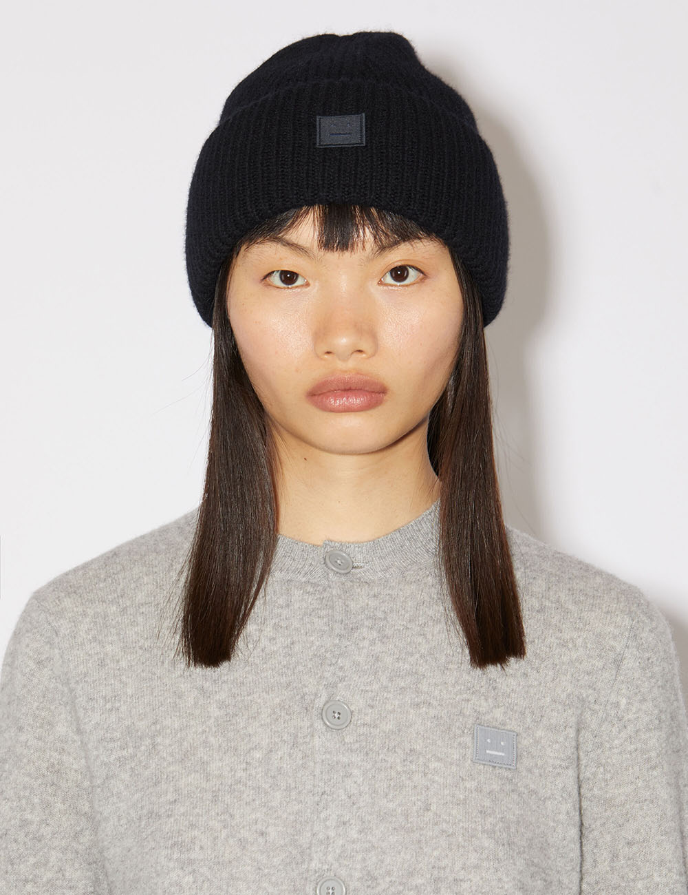 Acne Small Face Logo Beanie ACNE STUDIOS