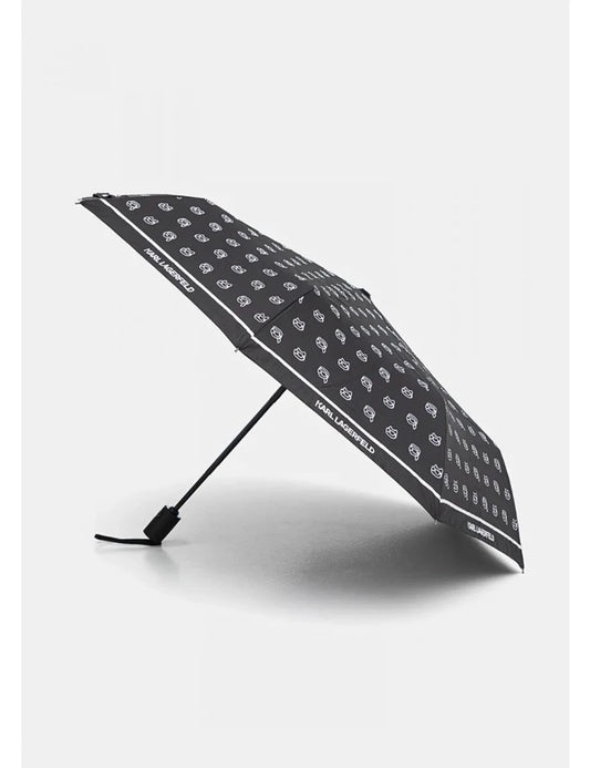 KARL LAGERFELD K/IKONIK 2.0 SM FOIL UMBRELLA KARL LAGERFELD