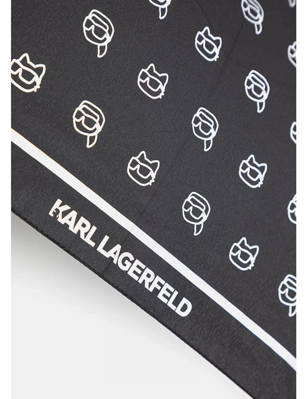 KARL LAGERFELD K/IKONIK 2.0 SM FOIL UMBRELLA KARL LAGERFELD