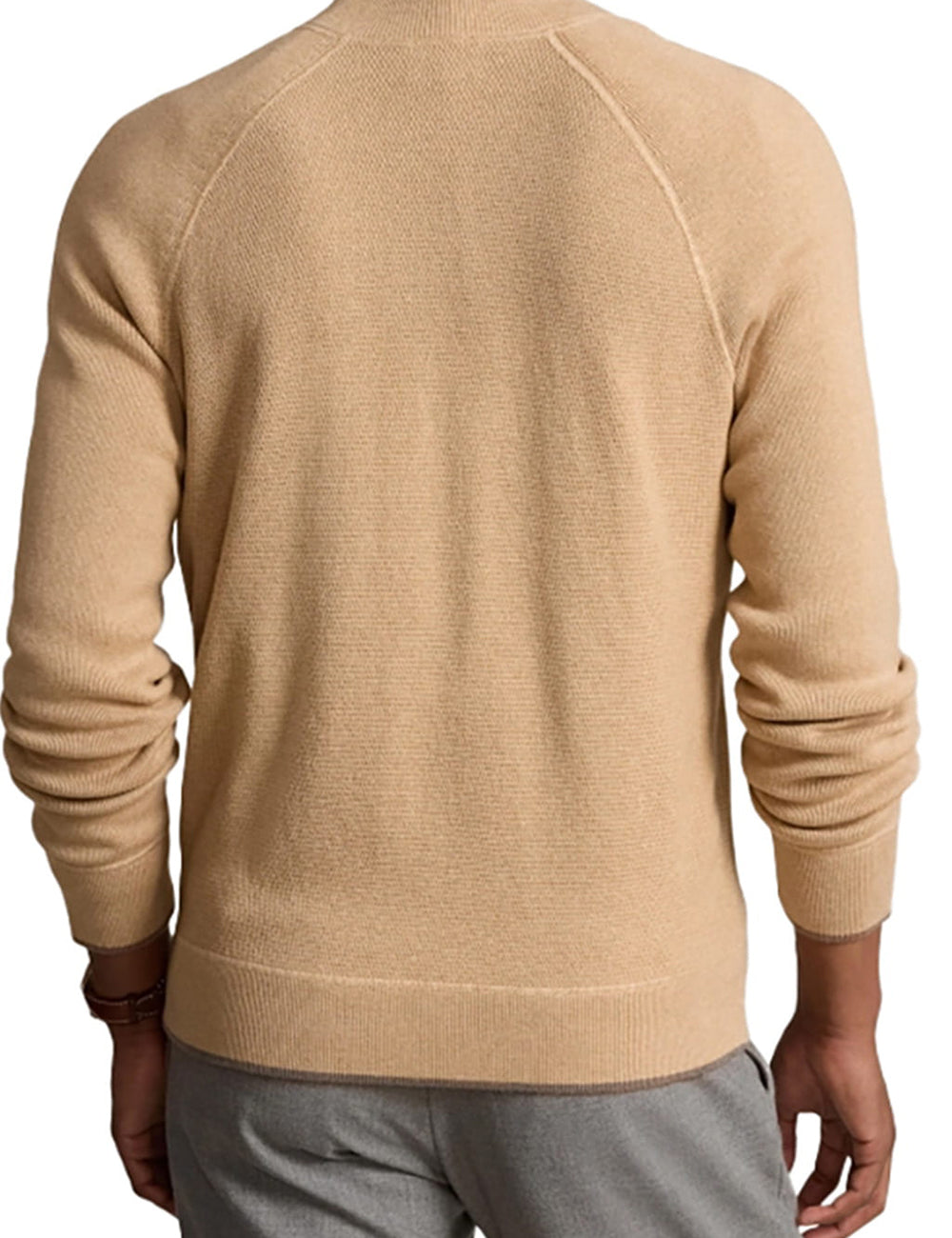 POLO RALPH LAUREN LSTXTBLKFZ-LONG SLEEVE-FULL ZIP POLO RALPH LAUREN