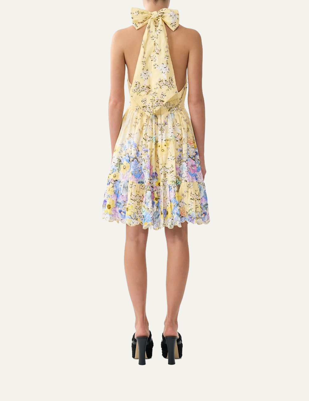 CAMILLA CAMILLA HALTER SHORT DRESS DARLING BUDS fashion product photo
