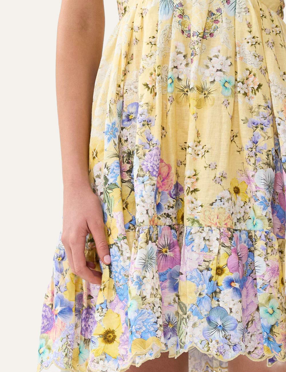 CAMILLA CAMILLA HALTER SHORT DRESS DARLING BUDS fashion product photo