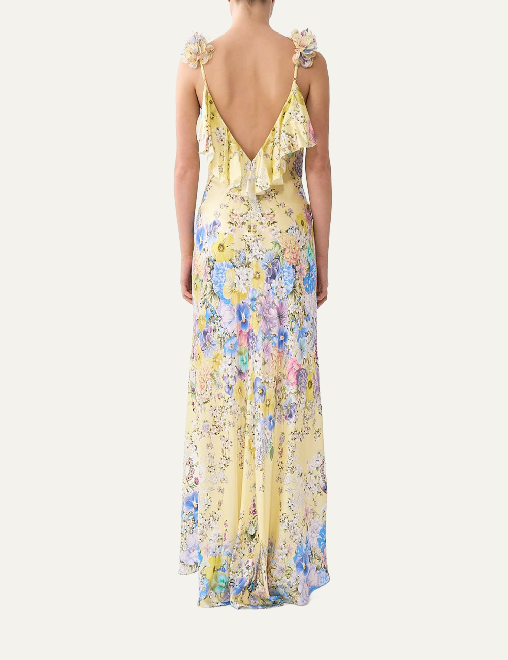 CAMILLA CAMILLA V NECK SLIP DRESS DARLING BUDS fashion product photo