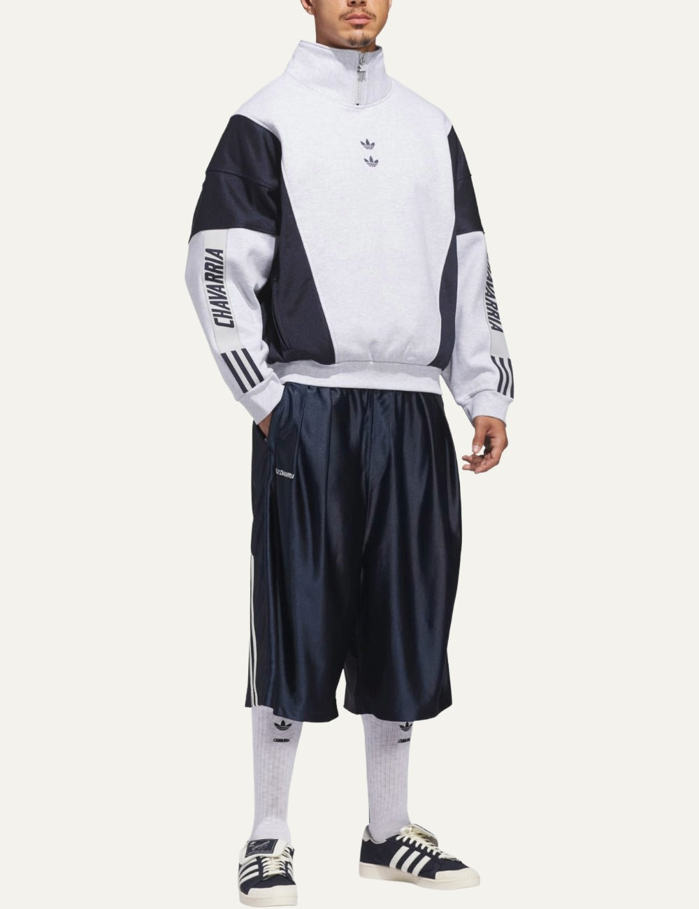 adidas Originals x Willy Chavarria Watsonville mockneck men back full body