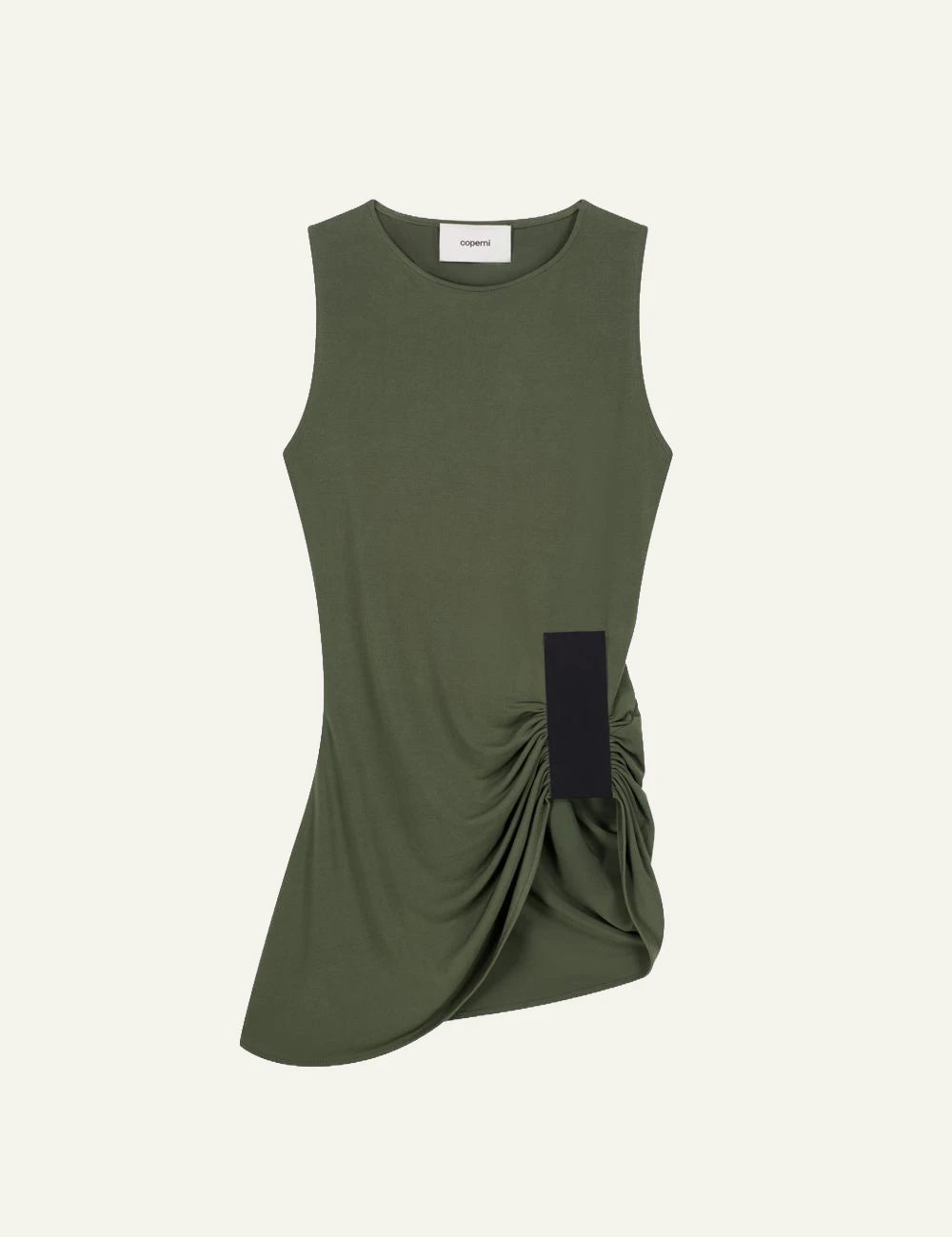 Coperni Sleeveless Top Green Flat