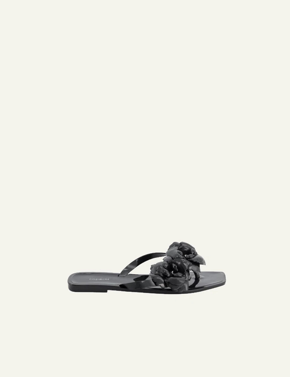 Coperni Jelly Flower Sandals Black Side