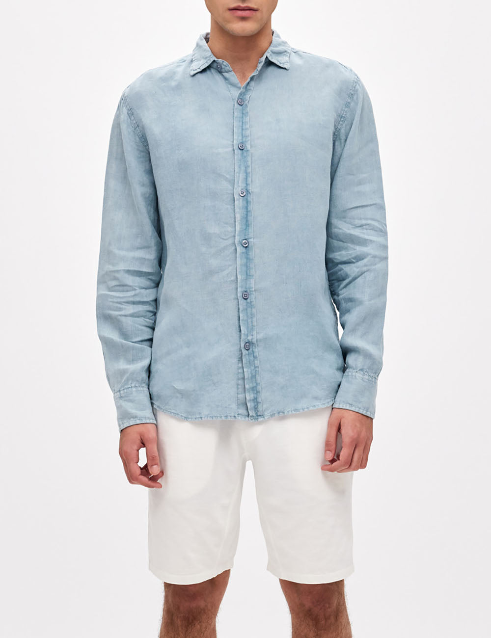 DIRTY LAUNDRY Classic Linen Shirt DIRTY LAUNDRY