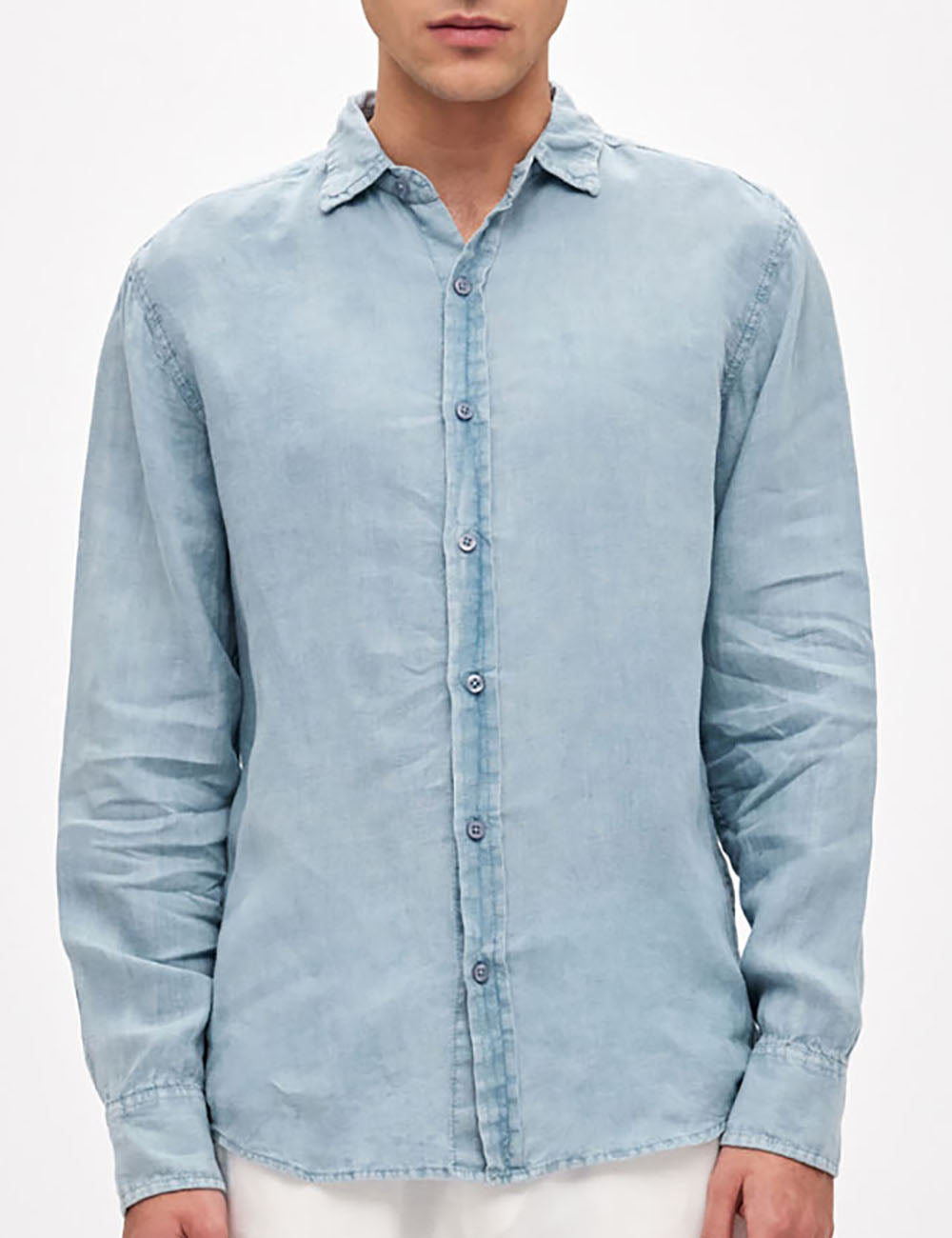 DIRTY LAUNDRY Classic Linen Shirt DIRTY LAUNDRY