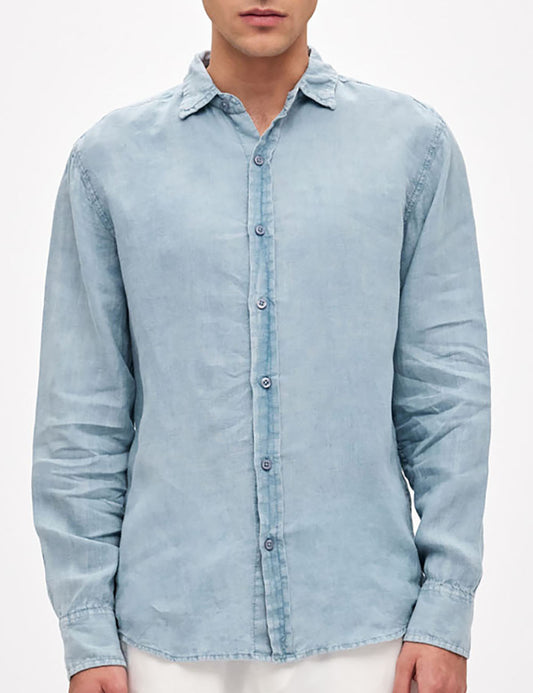 DIRTY LAUNDRY Classic Linen Shirt DIRTY LAUNDRY