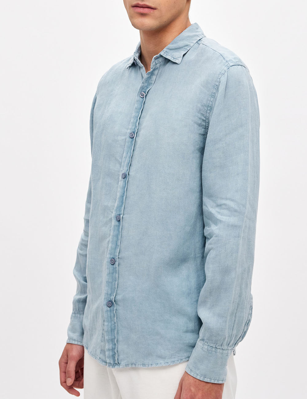 DIRTY LAUNDRY Classic Linen Shirt DIRTY LAUNDRY