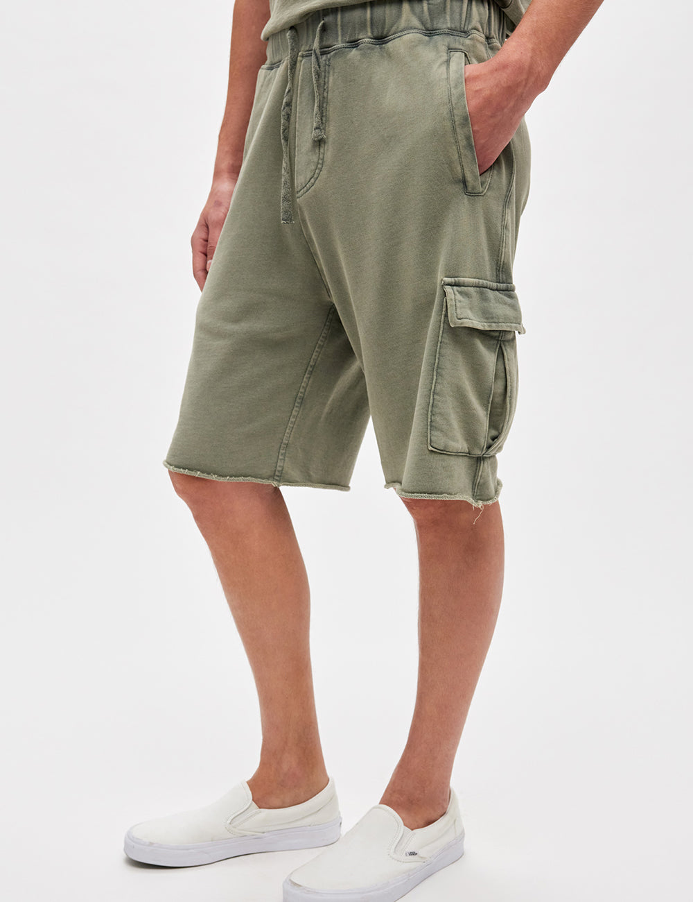 DIRTY LAUNDRY Cargo Sweatbermuda DIRTY LAUNDRY