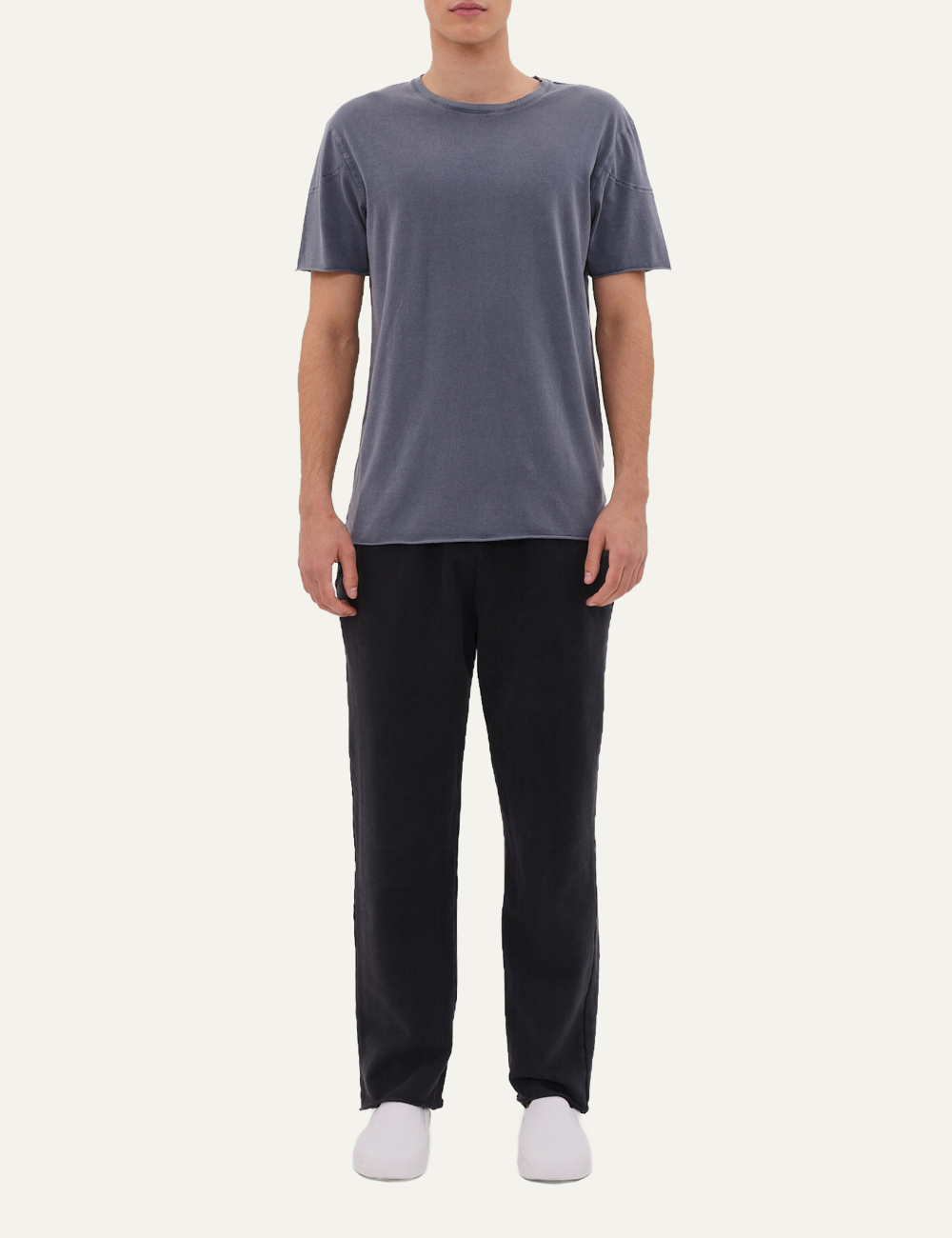 DIRTY LAUNDRY SWEATPANTS WITH DESTROYS