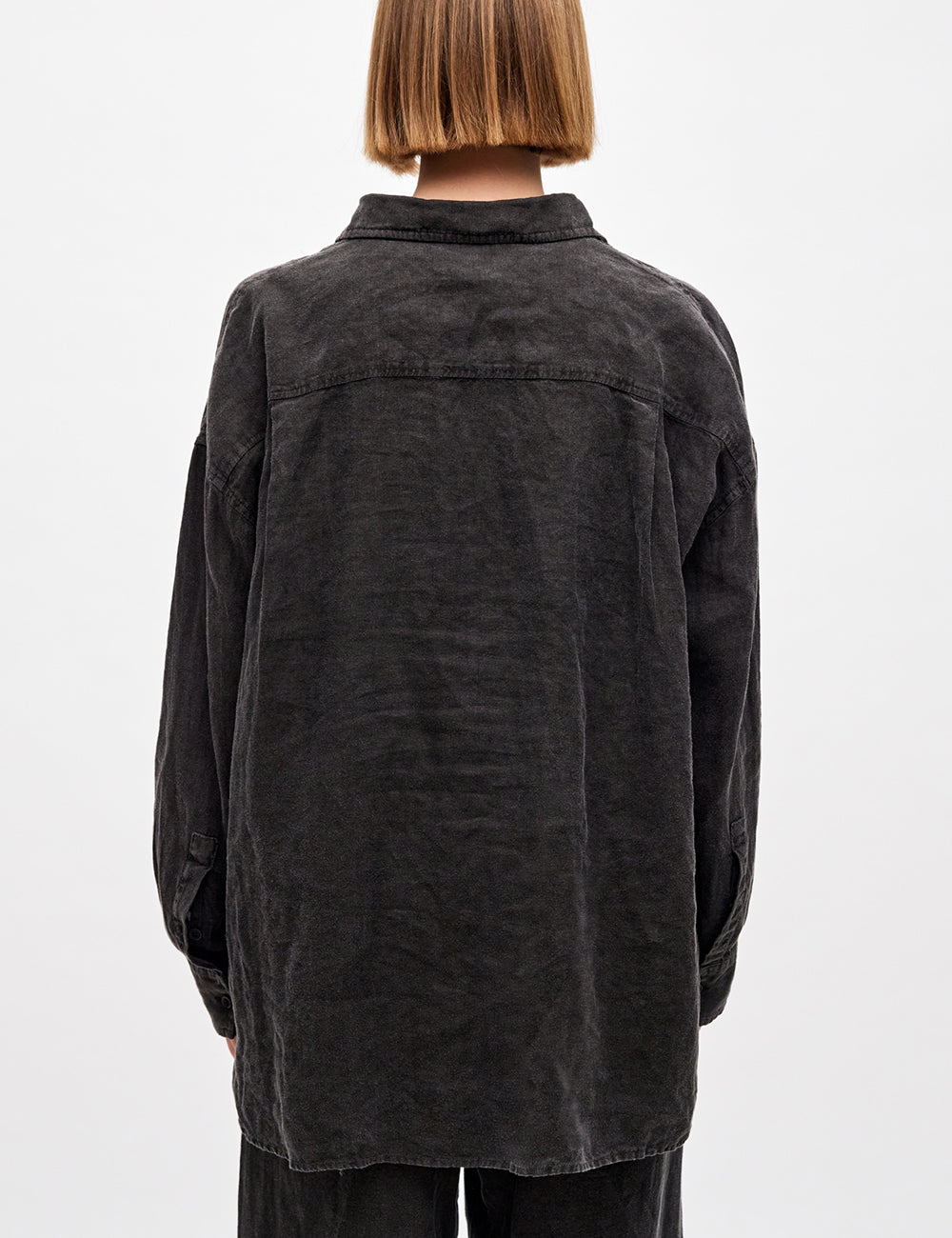 DIRTY LAUNDRY Oversized Linen Shirt DIRTY LAUNDRY