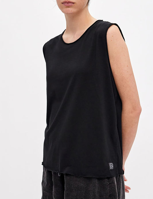 DIRTY LAUNDRY Cropped Shoulder T-Shirt