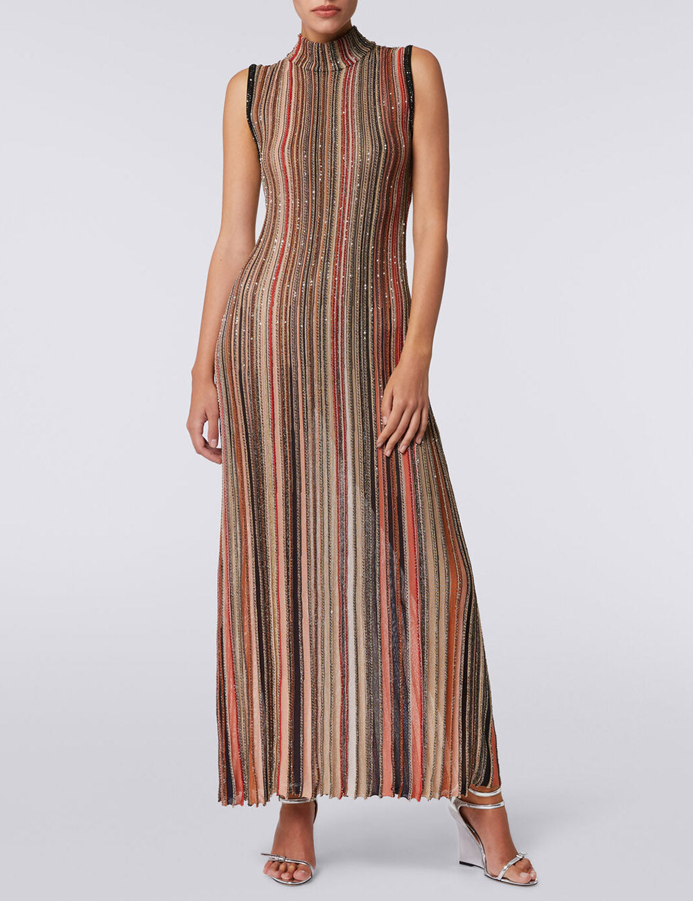 MISSONI DRESS-MULTIC PART KNIT MISSONI