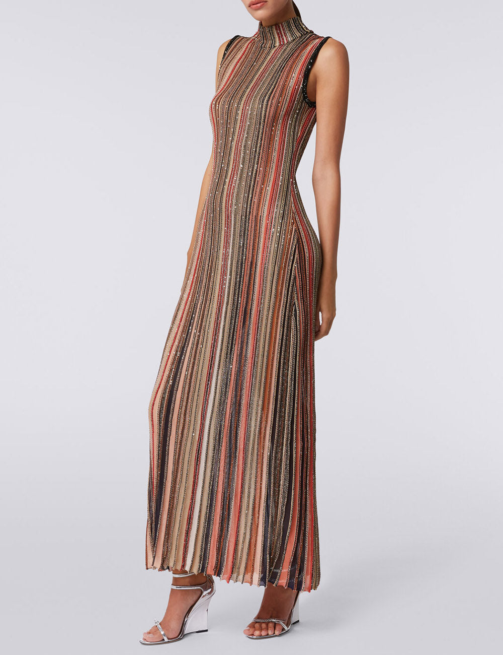 MISSONI DRESS-MULTIC PART KNIT MISSONI