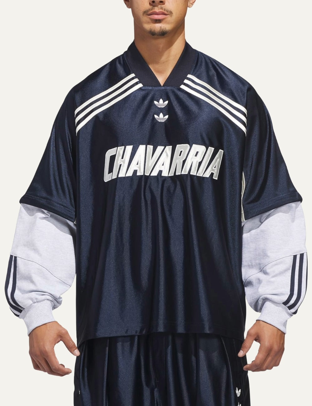 adidas Originals x Willy Chavarria Dazzle jersey men front view basketball style