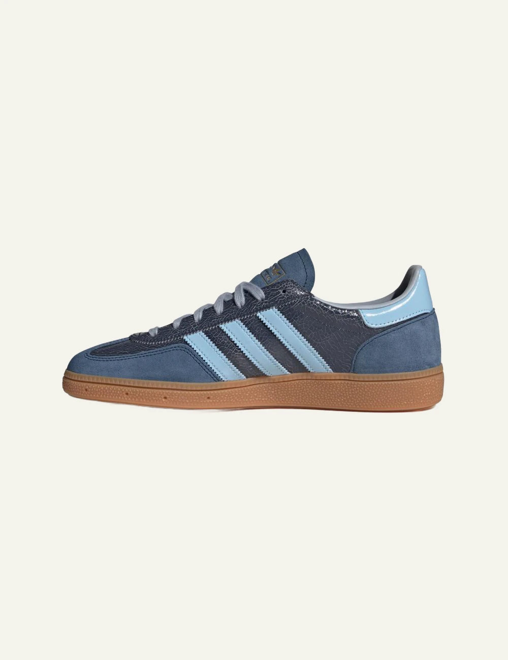 Women's adidas Originals Handball Spezial sneakers in night indigo and clear sky profile
