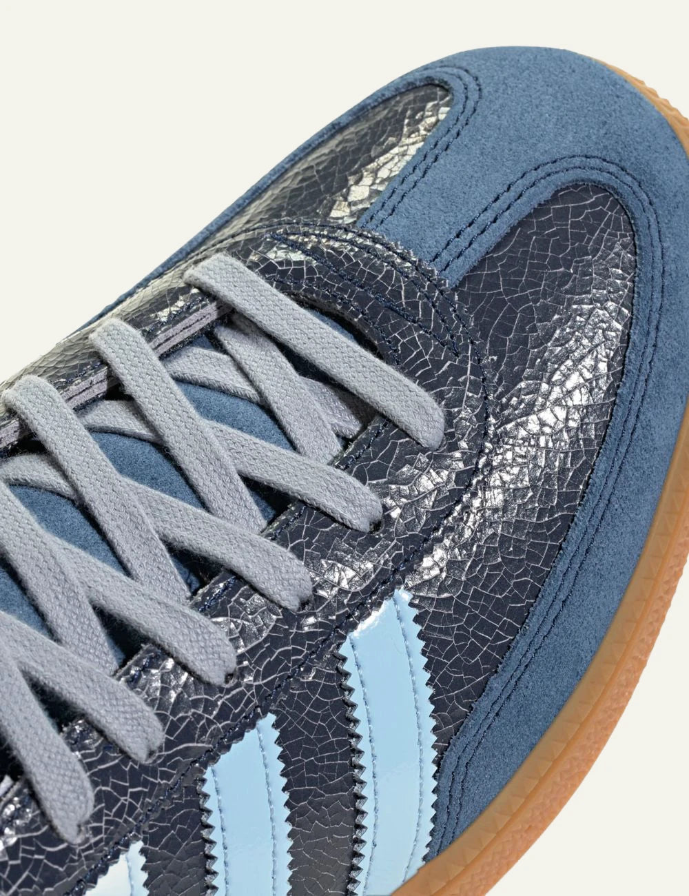 Women's adidas Originals Handball Spezial sneakers in night indigo and clear sky angled