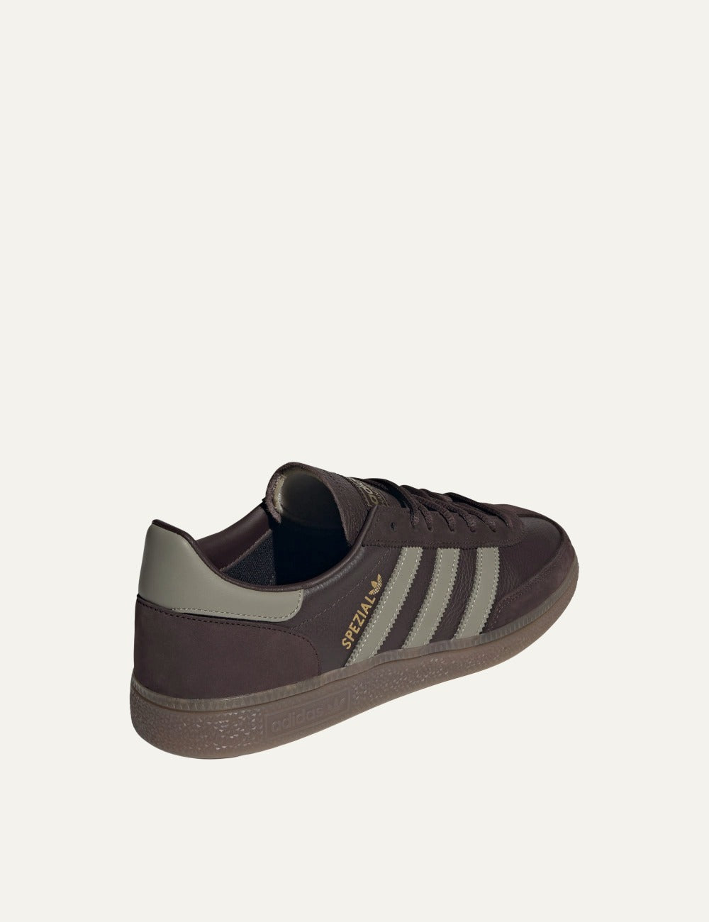 adidas Handball Spezial brown sneakers πίσω όψη gum sole