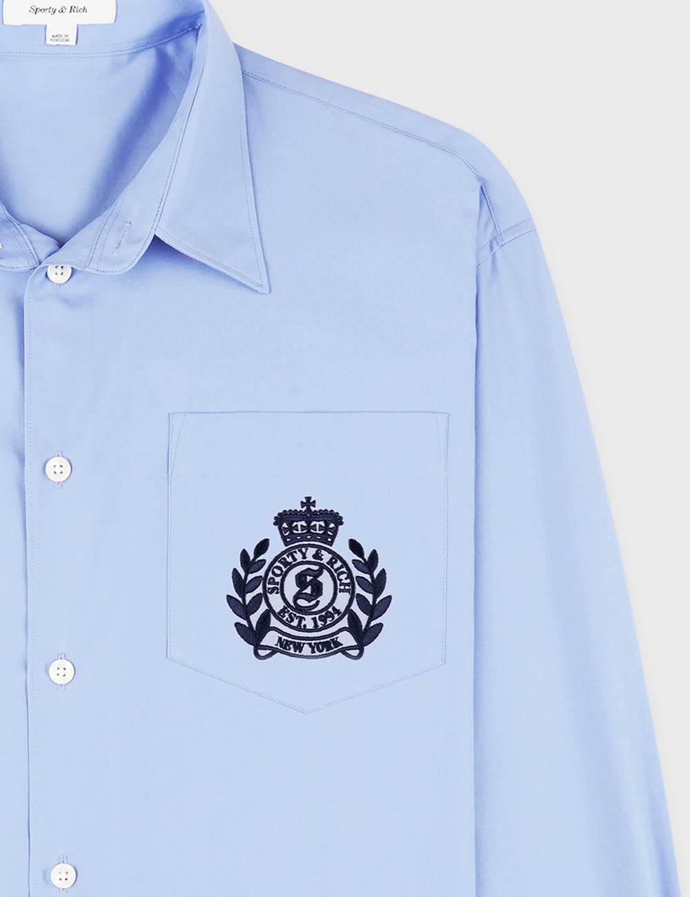 SPORTY & RICH H&W OVERSIZED SHIRT