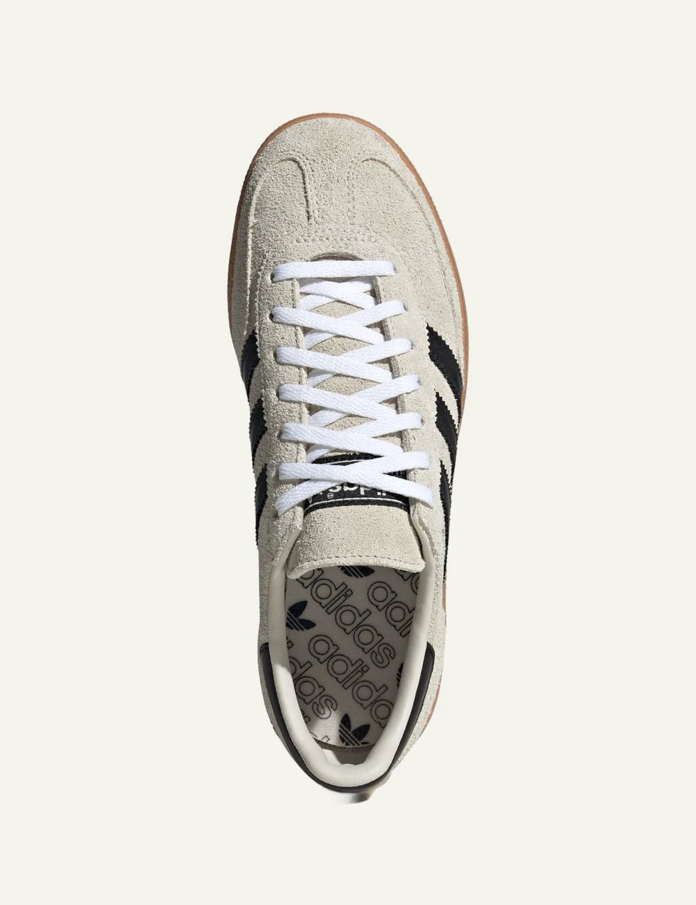 adidas Originals Handball Spezial suede sneakers in Alumina with Core Black stripes and gum top
