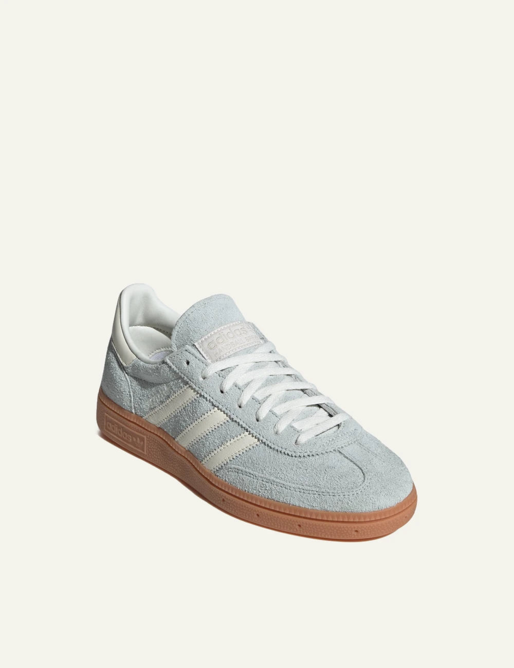 adidas Handball Spezial suede sneakers wonder silver angled view