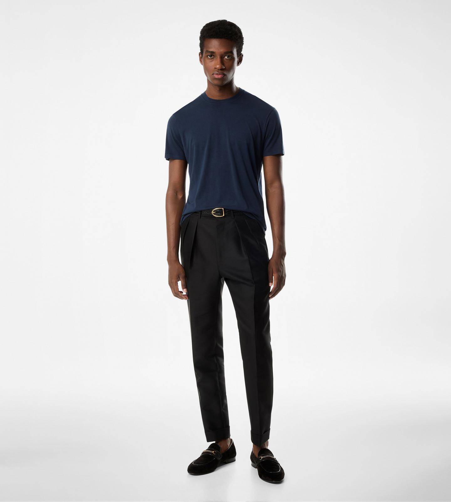 TOM FORD CUT AND SEWN CREW NECK TOM FORD