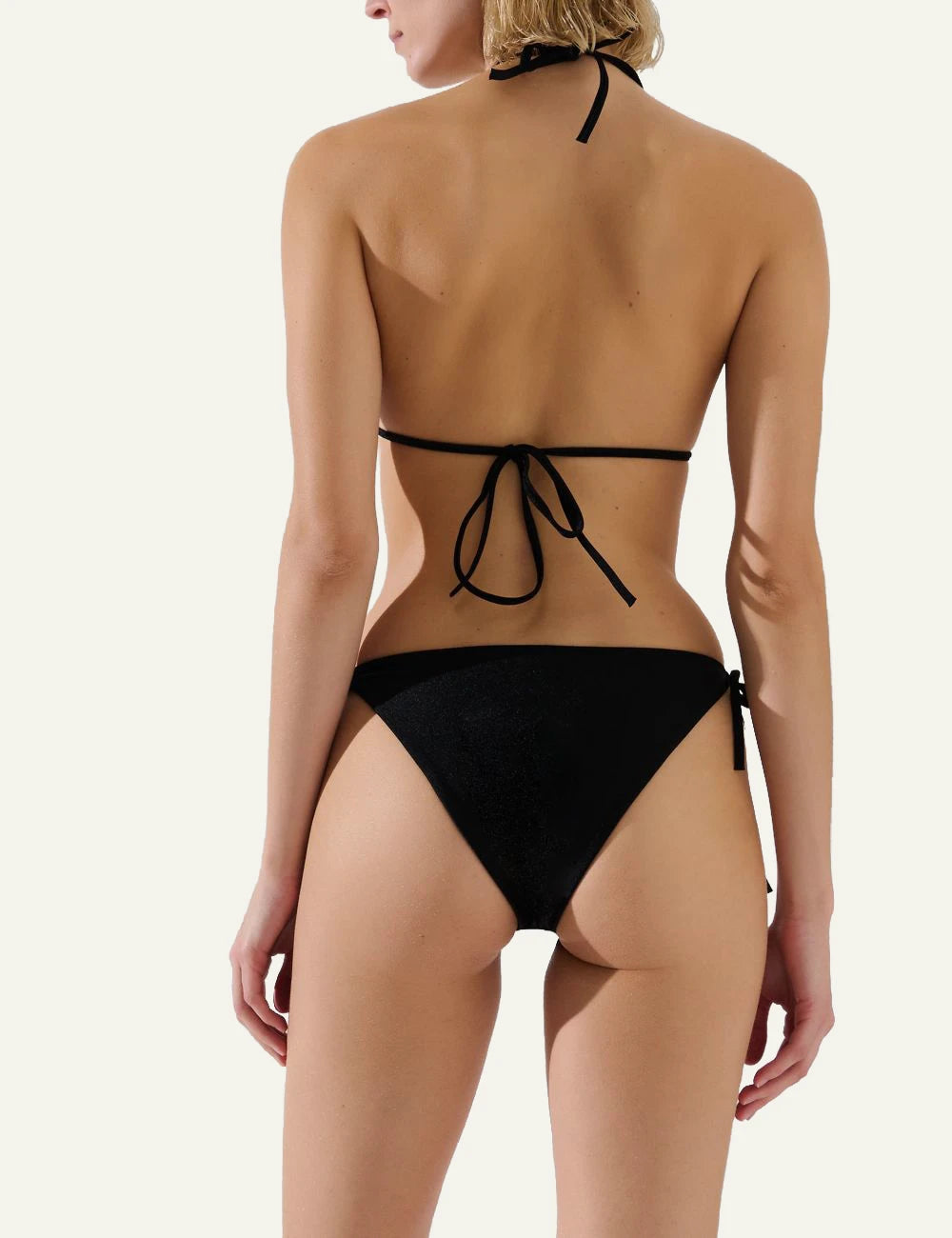 Karl Lagerfeld Bikini Bottom Black Back