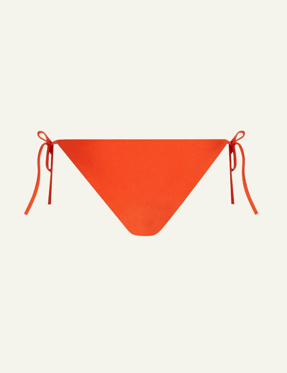 Karl Lagerfeld Bikini Bottom Orange flat lay back