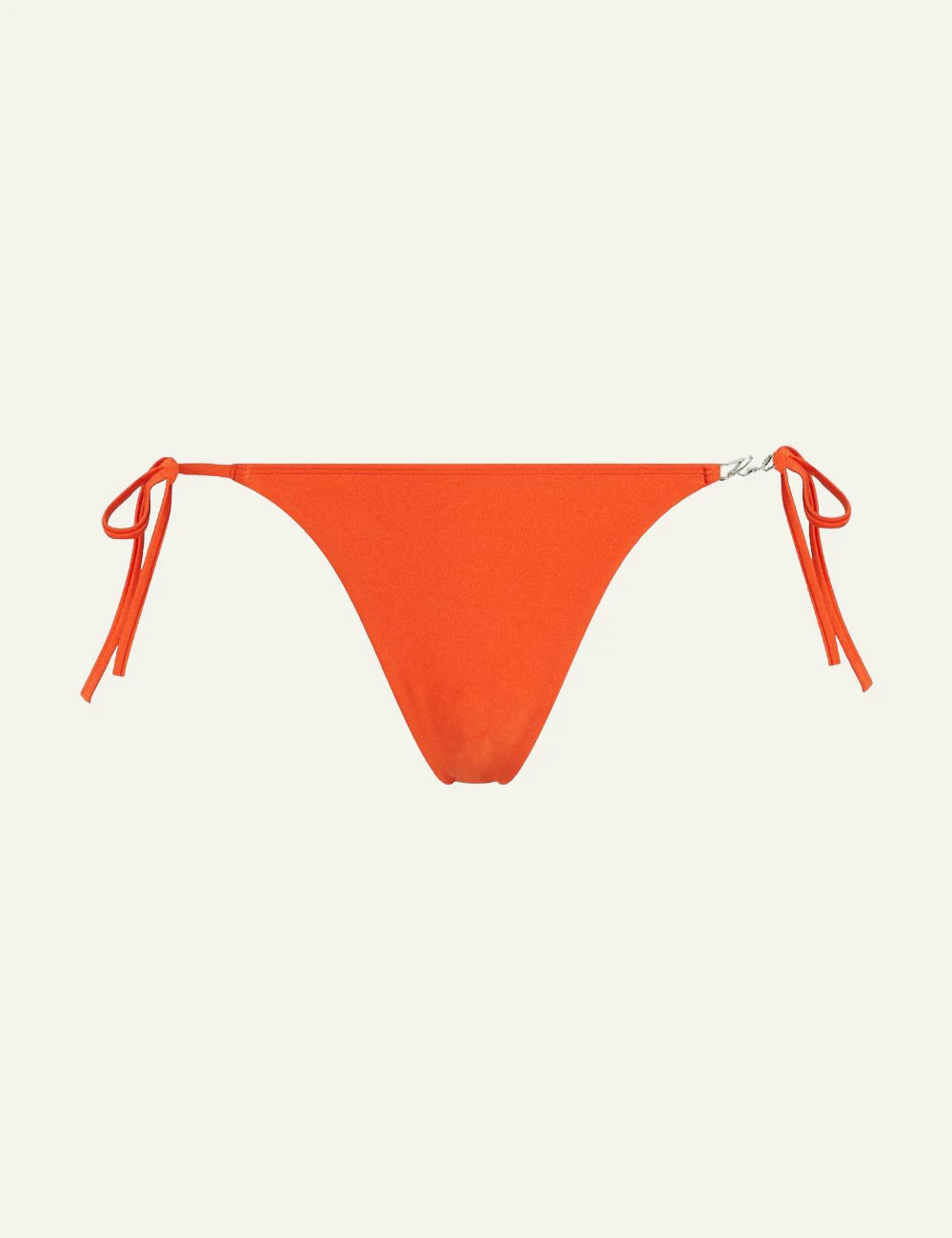 Karl Lagerfeld Bikini Bottom Orange front view