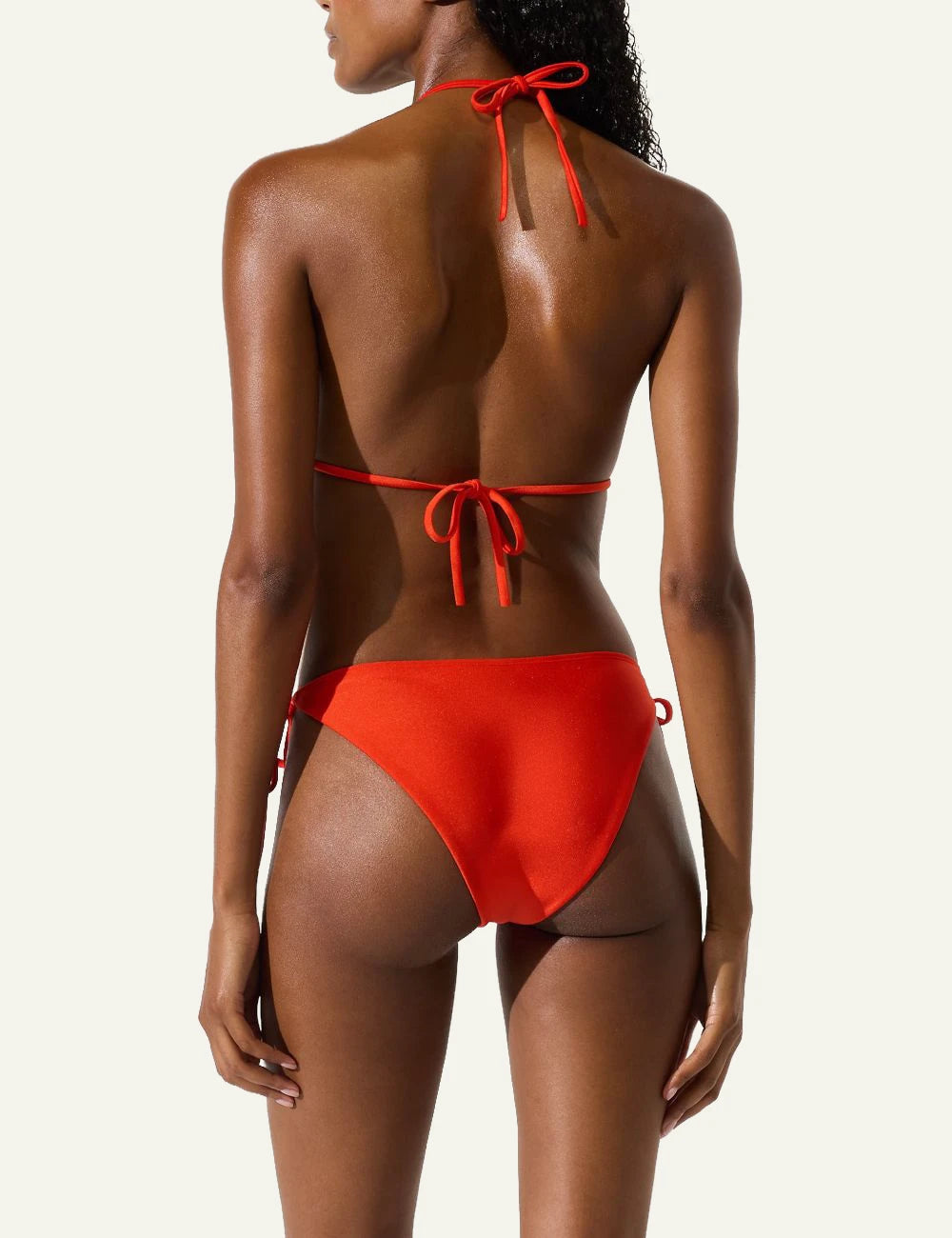 Karl Lagerfeld Bikini Bottom Orange back view