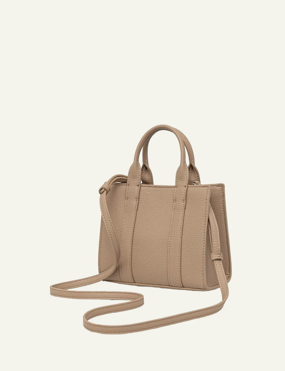 Karl Lagerfeld Paris small tote bag beige back view