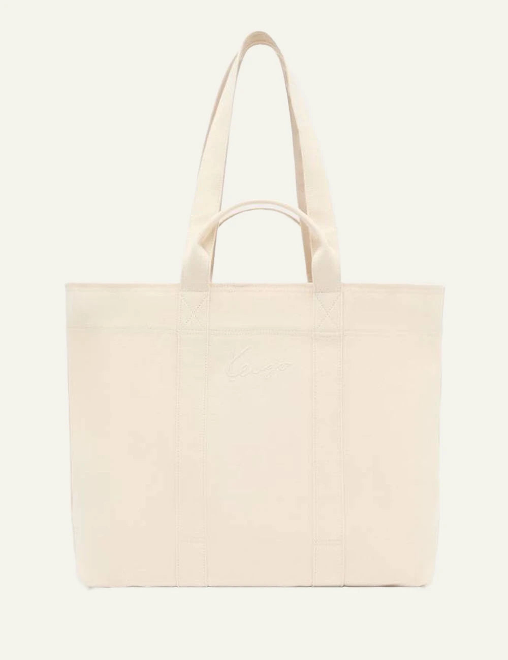 gynaikeia KENZO 'Cartoon' large tote bag in canvas back view