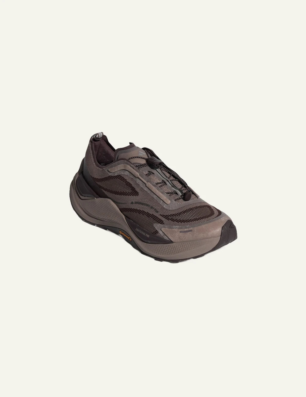 Adidas Men’s Maroon Holo Peak Technical Sneakers angled