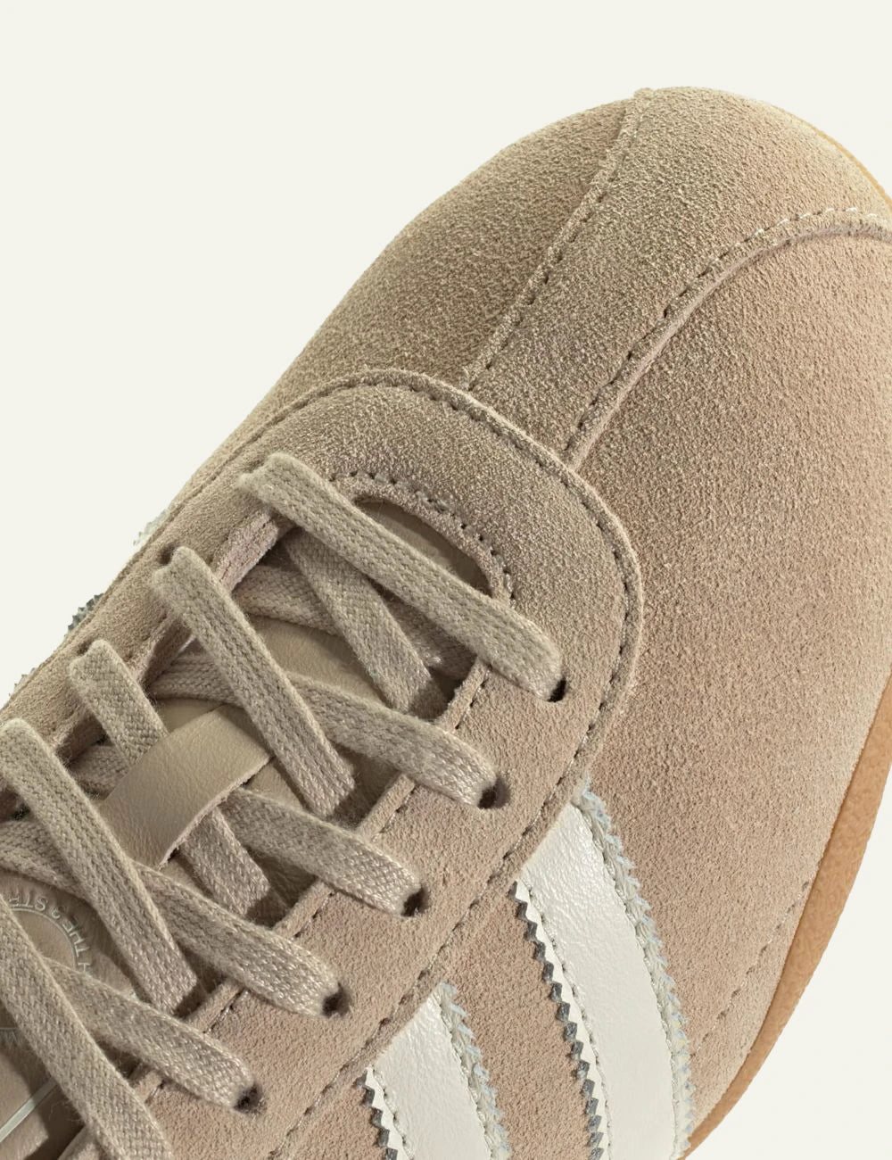 Adidas Originals Tokyo W stokha off white gum angled front view