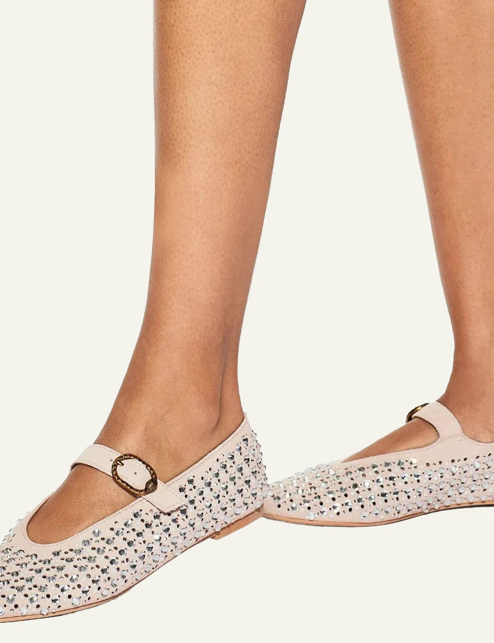 Γυναικείες μπαλαρίνες Kurt Geiger London Mayfair worn on feet lifestyle