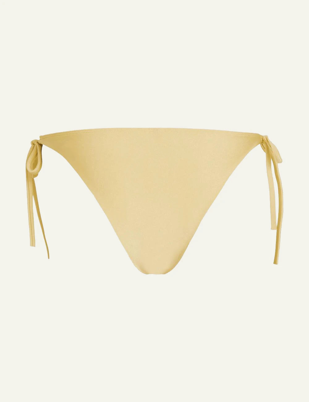 Karl Lagerfeld Bikini Bottom Yellow front view