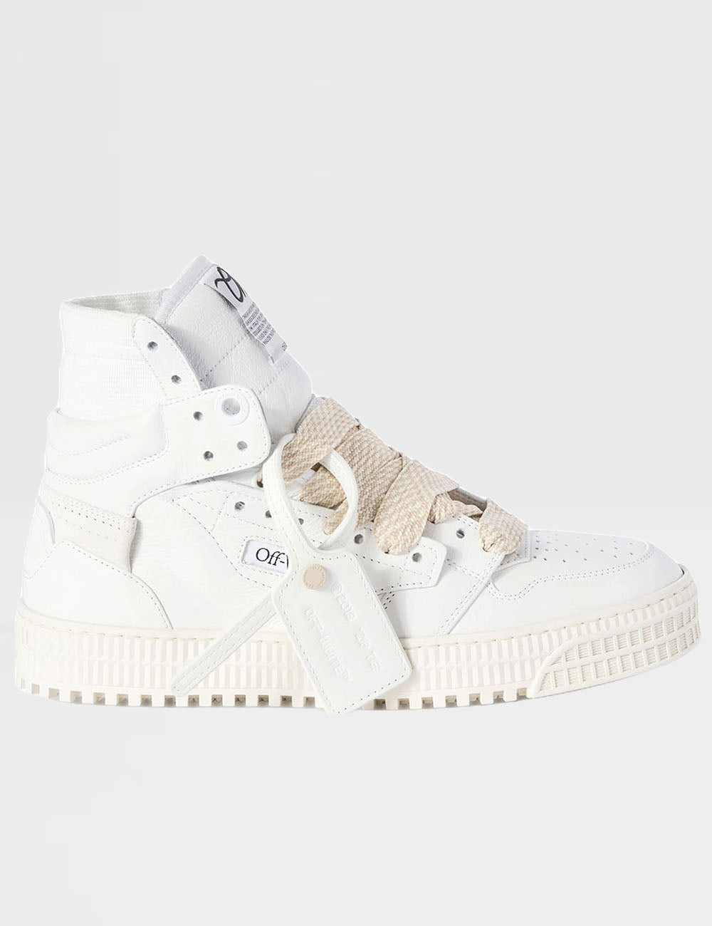 OFF WHITE 3.0 OFF COURT CALF LEATHER OFF WHITE