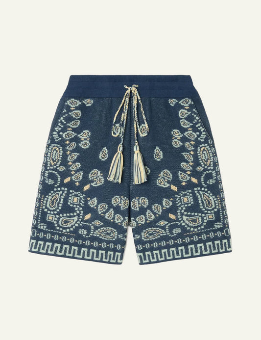 Ανδρική Alanui bandana bermuda flat lay cotton piquet