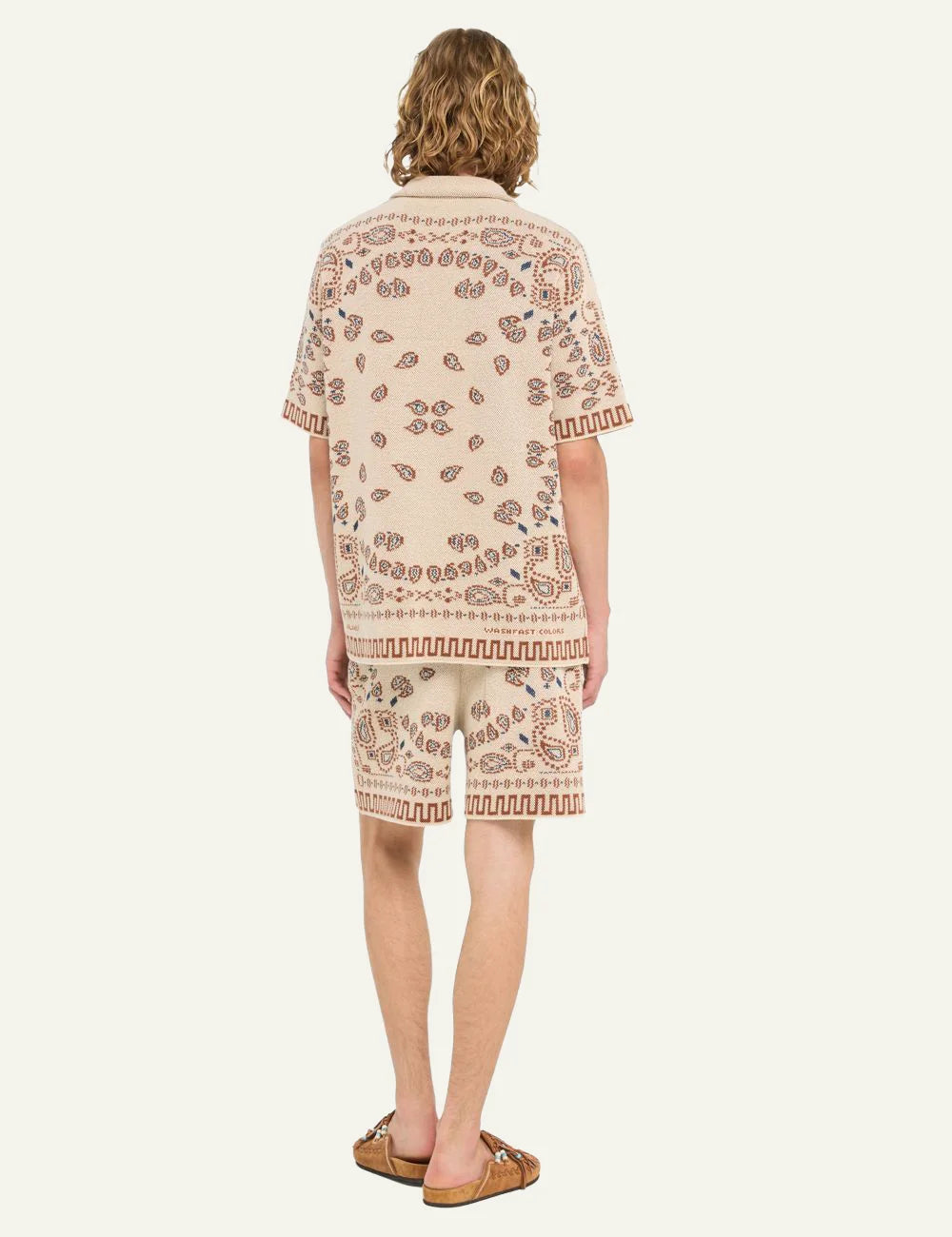 Ανδρικό Alanui bandana shirt πίσω όψη all over pattern