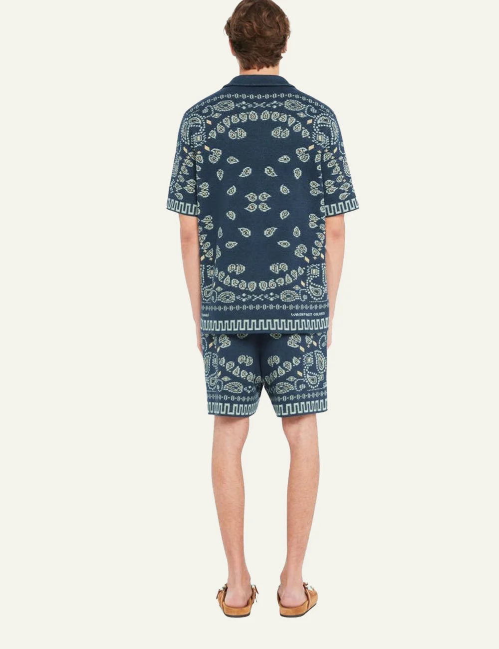 Ανδρικό Alanui bandana shirt πίσω όψη all over pattern