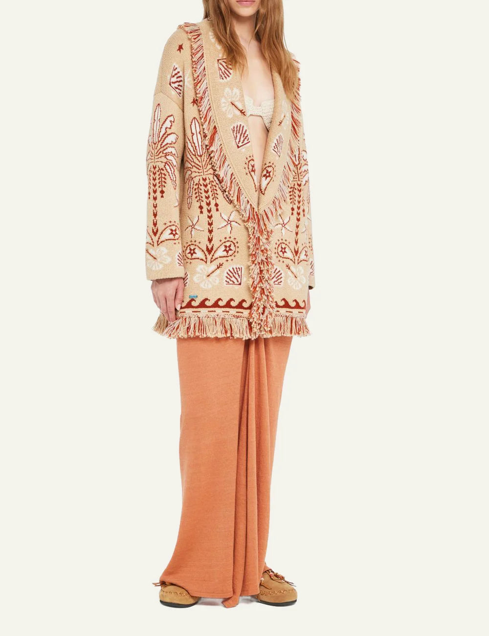 Γυναικεία Alanui cardigan icon fit full body εμφάνιση