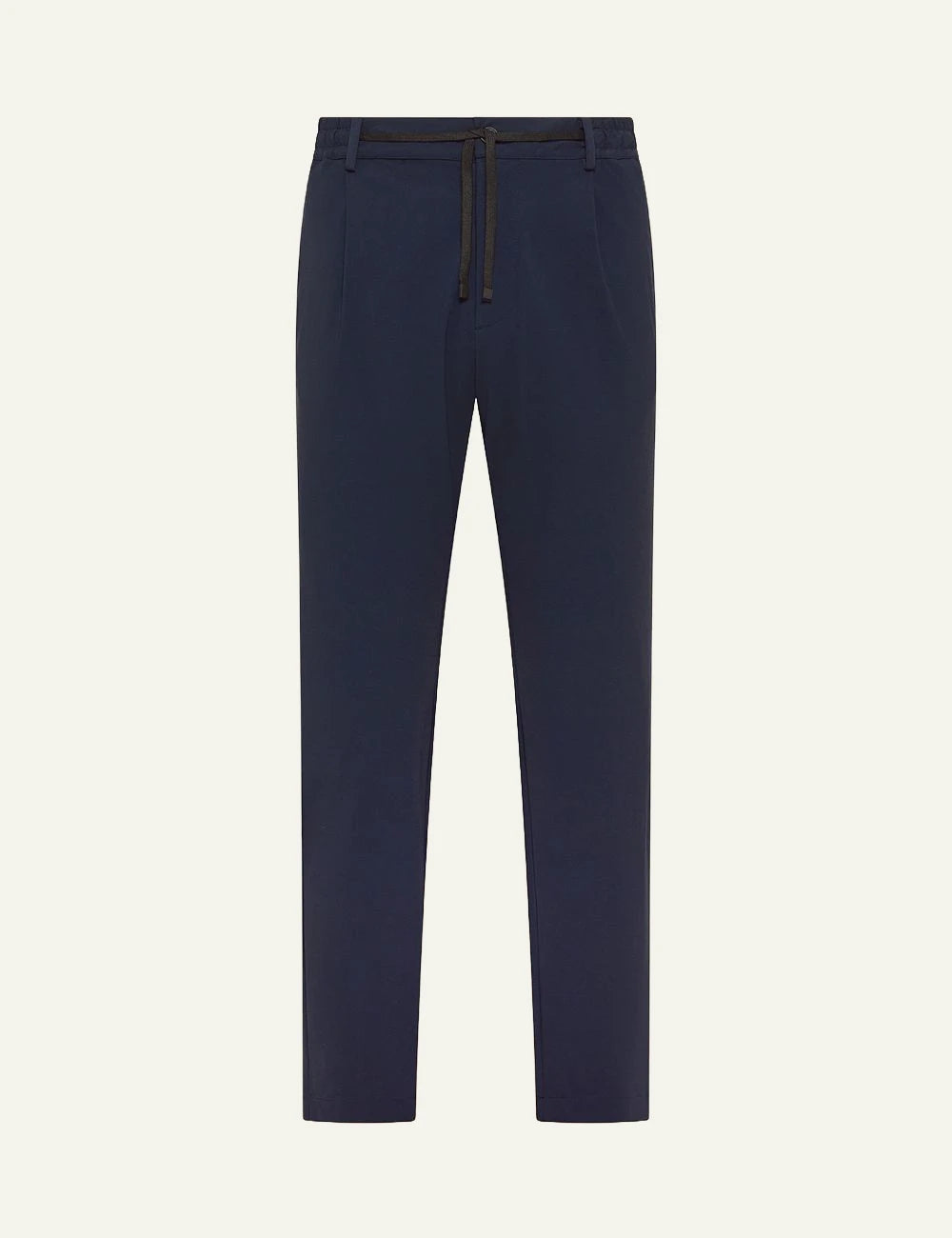 Cruna Mitte navy technical trousers front view
