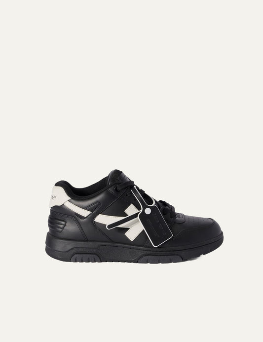 Off-White ανδρικά sneakers Out Of Office black leather side view