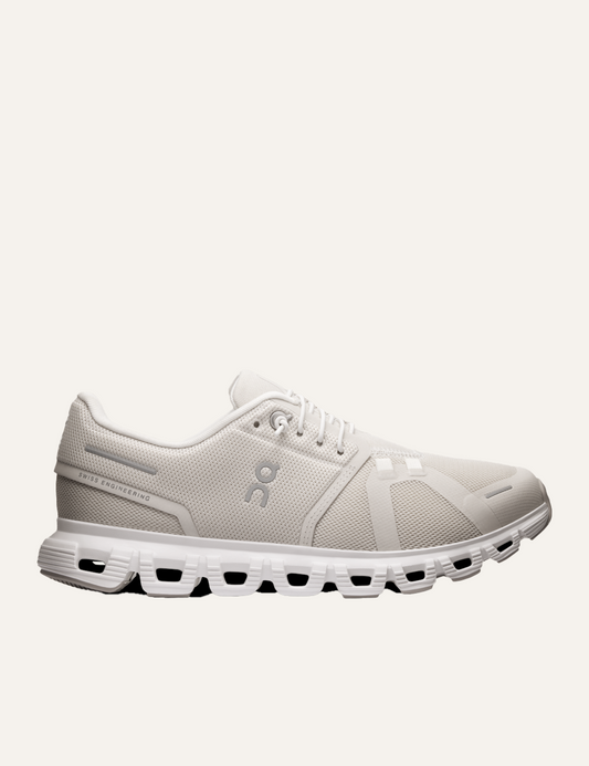 On Cloud sneakers light beige side profile
