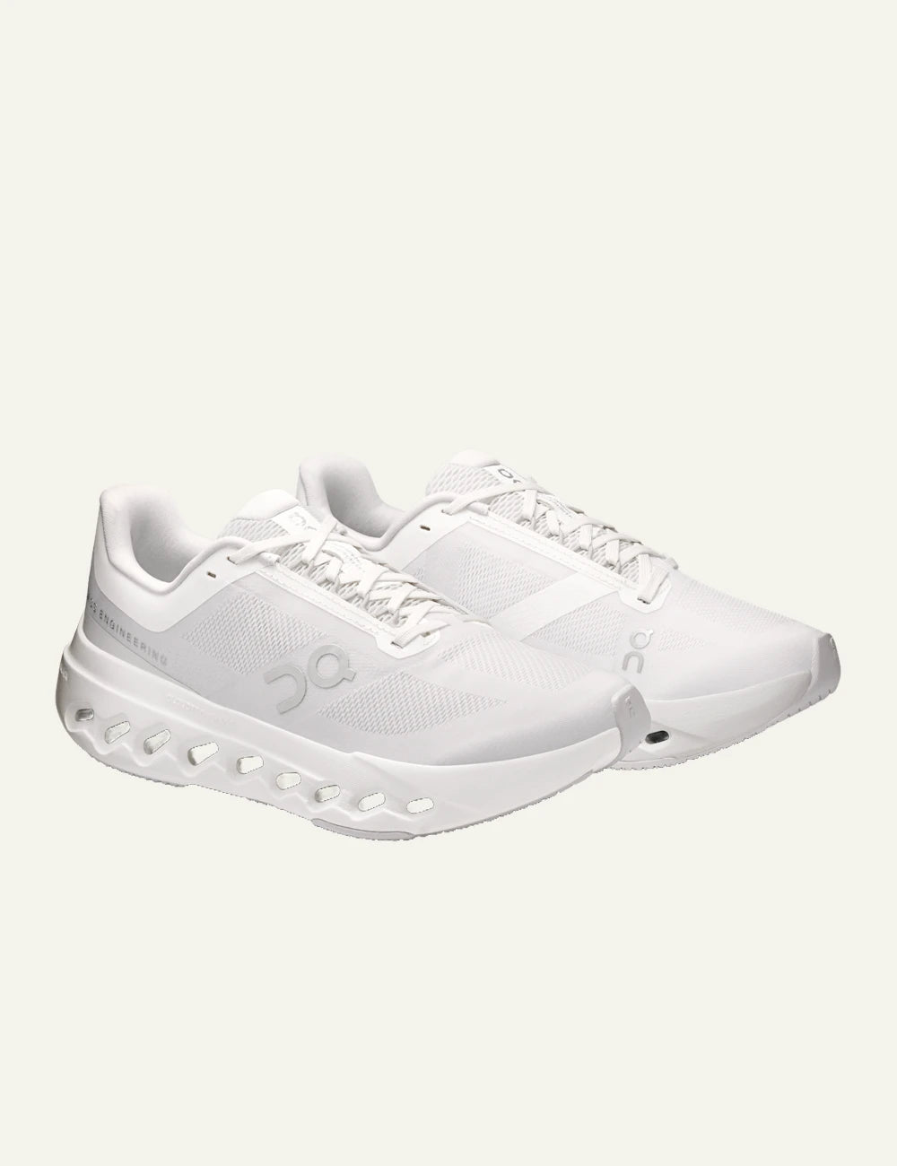 On Cloudcoast sneakers white  side view